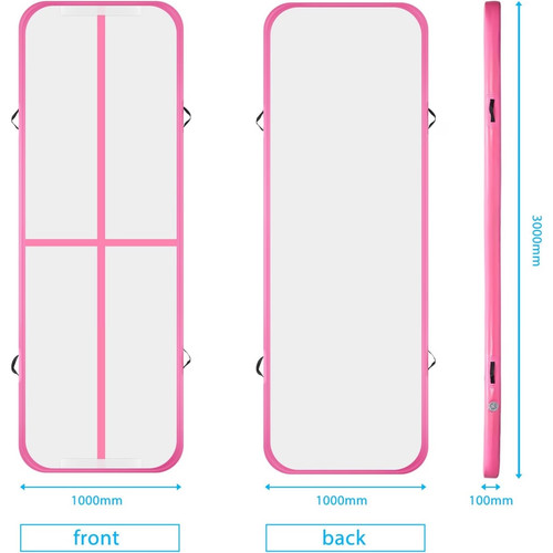 Air track gymnastics mat - air,